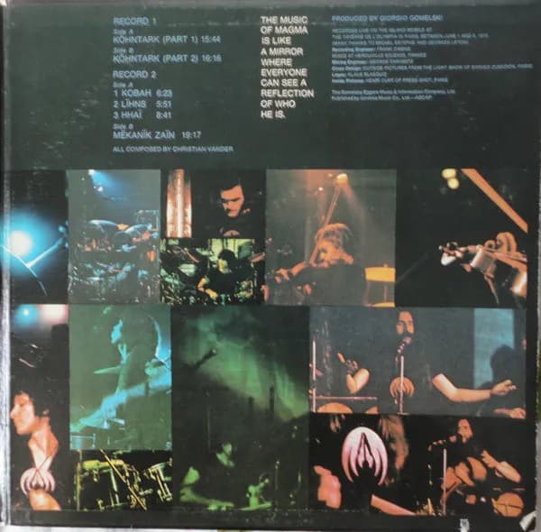 Magma (6) — Magma Live