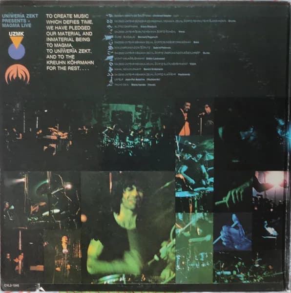 Magma (6) — Magma Live