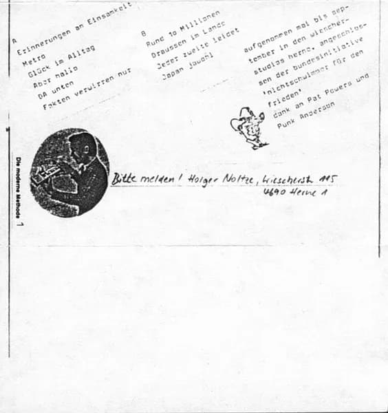 Antitradition — Geste der Antitradition