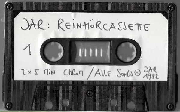 J.A.R. — Reinhörcassette!