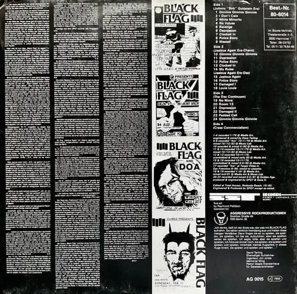 Black Flag — Everything Went Black