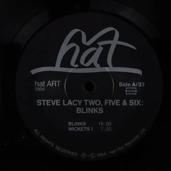 Steve Lacy Two, Five & Six — Blinks