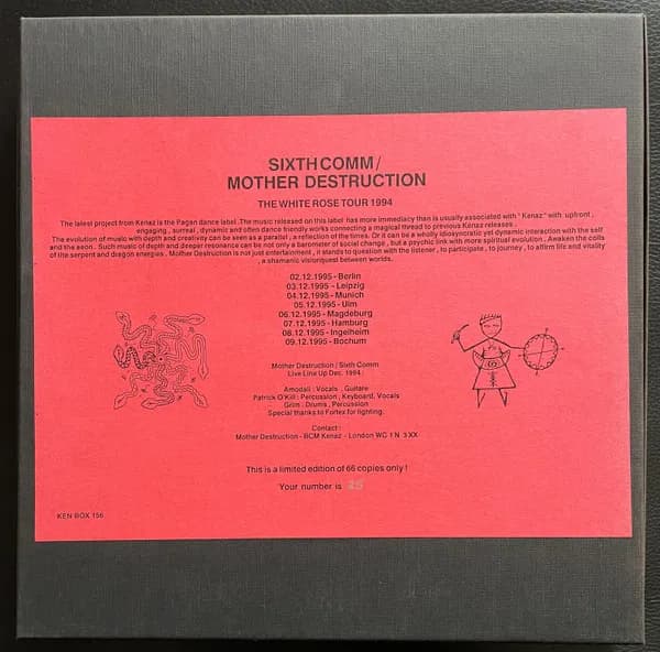 Mother Destruction / Sixth Comm — The White Rose Tour 1994