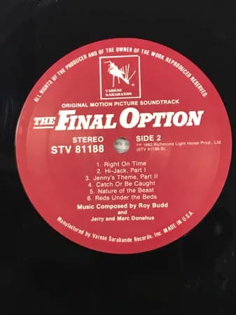 Roy Budd And Jerry Donahue And Marc Donahue — The Final Option (Original Motion Picture Soundtrack)