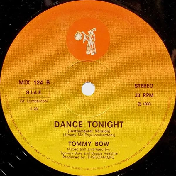 Tommy Bow — Dance Tonight