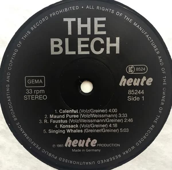 The Blech — The Blech