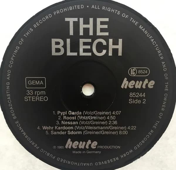 The Blech — The Blech