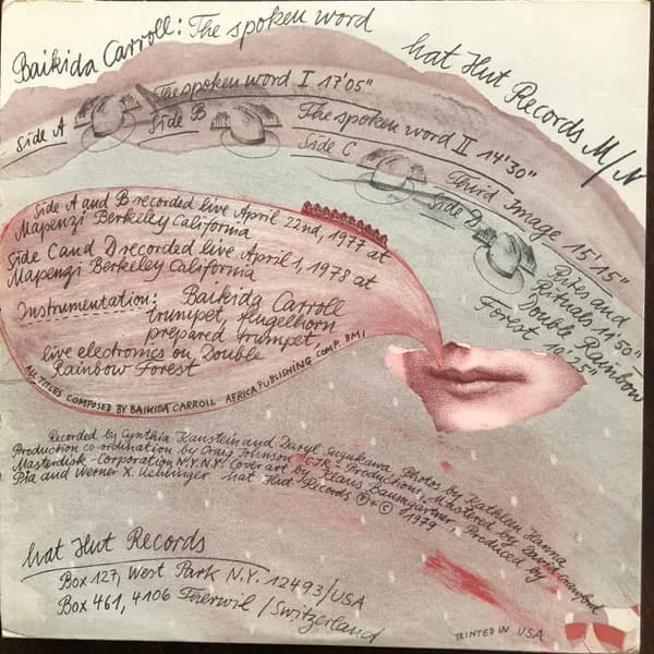 Baikida Carroll — The Spoken Word