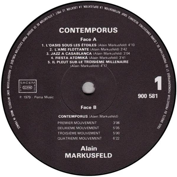Alain Markusfeld — Contemporus