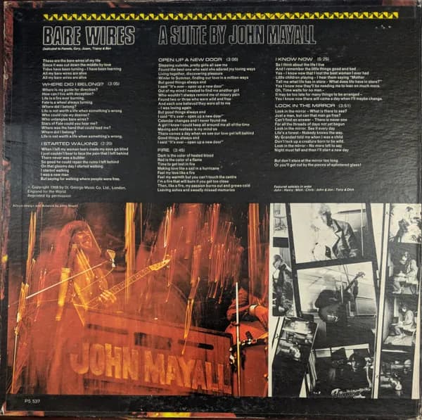 John Mayall & The Bluesbreakers — Bare Wires
