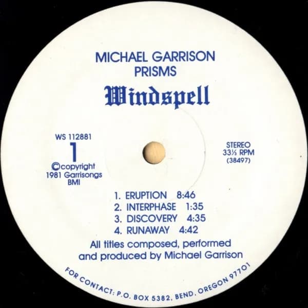 Michael Garrison — Prisms