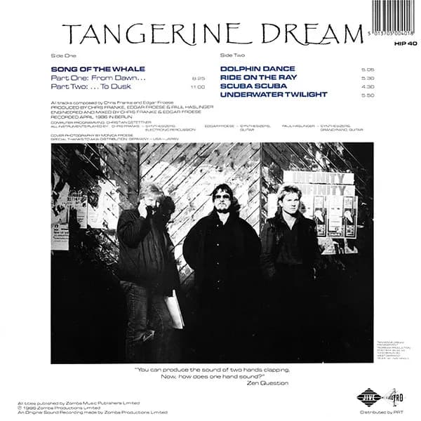 Tangerine Dream — Underwater Sunlight
