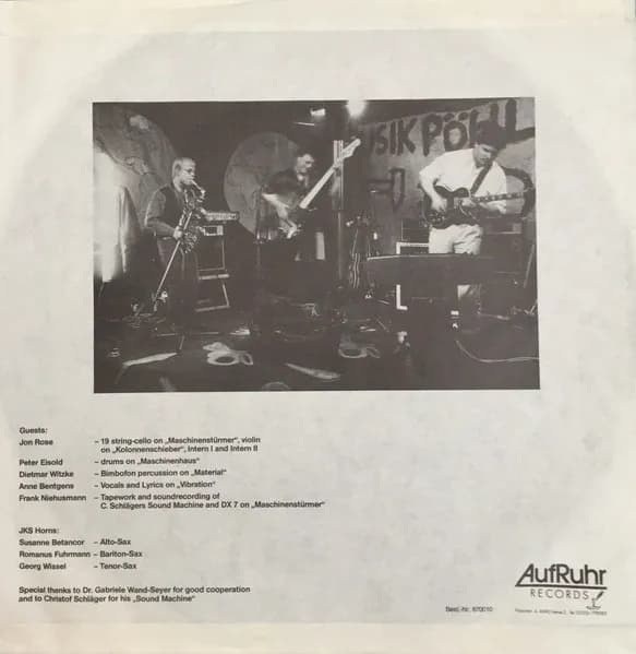 Pöhl Musik — Maschinenstürmer