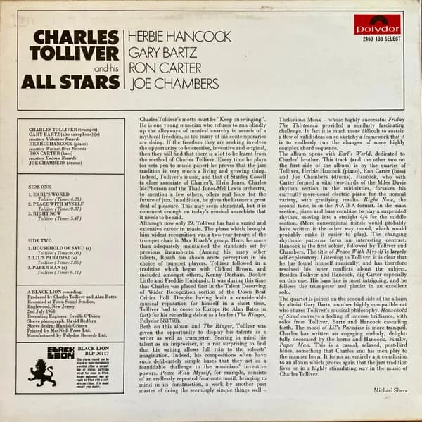 Charles Tolliver And His All Stars — Charles Tolliver And His All Stars