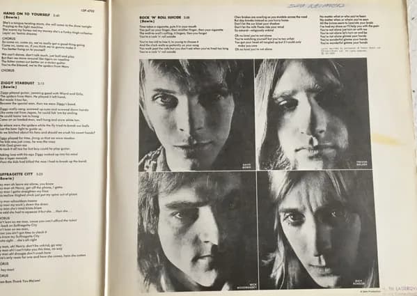 David Bowie — The Rise And Fall Of Ziggy Stardust And The Spiders From Mars