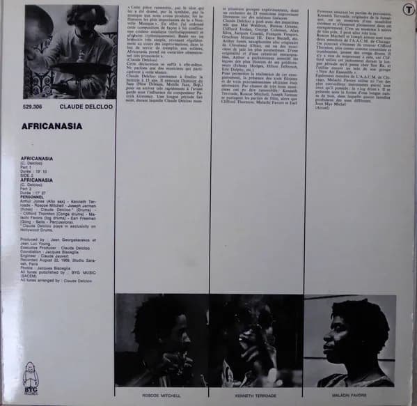 Claude Delcloo, Arthur Jones — Africanasia