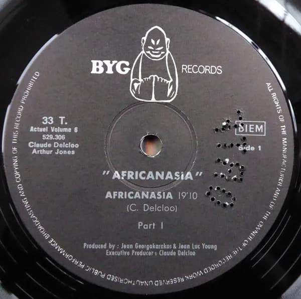 Claude Delcloo, Arthur Jones — Africanasia