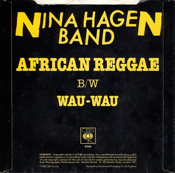 Nina Hagen Band — African Reggae