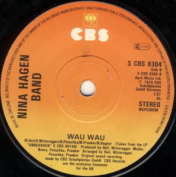 Nina Hagen Band — African Reggae