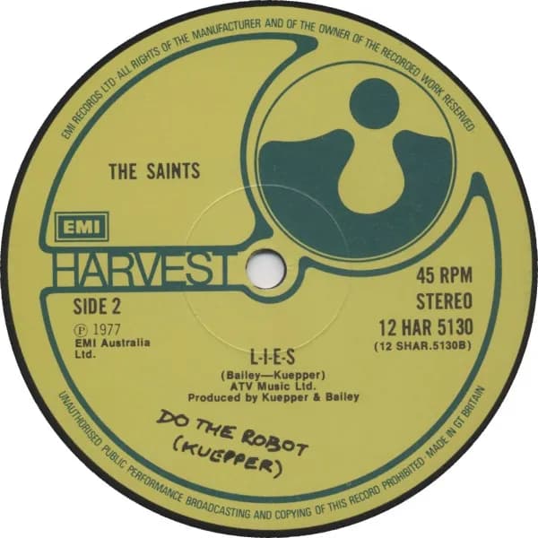 The Saints (2) — This Perfect Day c/w L-I-E-S