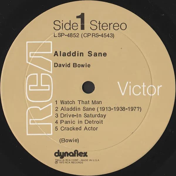 David Bowie — Aladdin Sane
