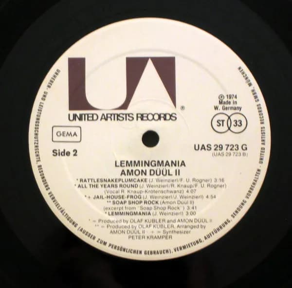 Amon Düül II — Lemmingmania