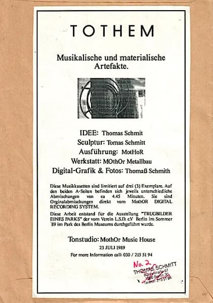 Thomas Schmitt (4) — Thotem