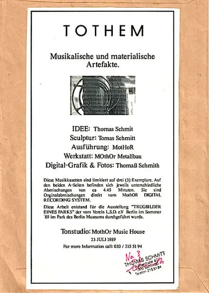 Thomas Schmitt (4) — Thotem