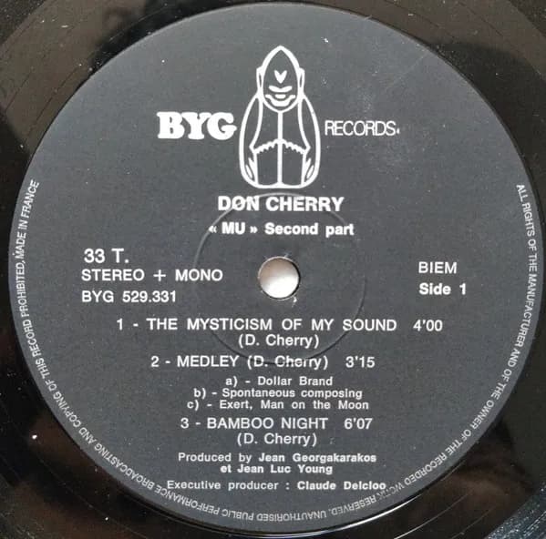 Don Cherry — "Mu" Second Part