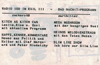 Various — Radio 100 Im Exil #3