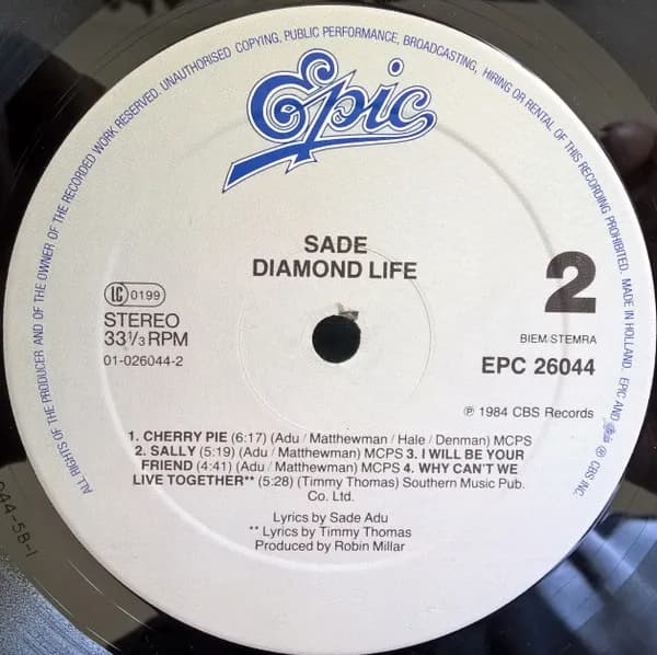 Sade — Diamond Life