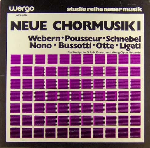 Neue Chormusik I