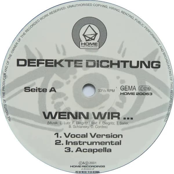 Defekte Dichtung — Wenn Wir...