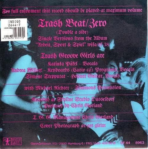 Trash Groove Girls — Trash Beat / Zero