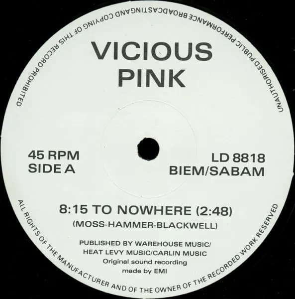 Vicious Pink — 8:15 To Nowhere / The Spaceship Is Over There