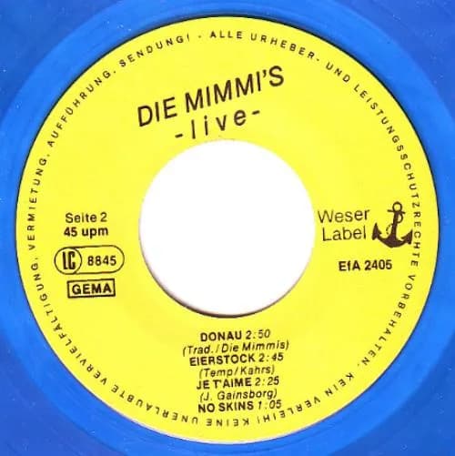 Die Mimmi's — Live