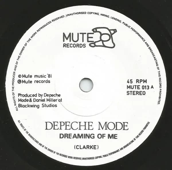 Depeche Mode — Dreaming Of Me