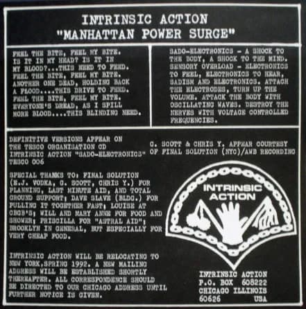 Intrinsic Action — Manhattan Power Surge