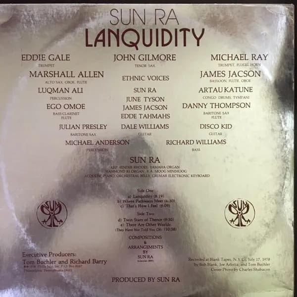 Sun Ra — Lanquidity