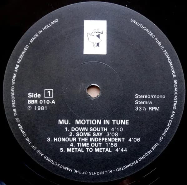 MU (23) — Motion In Tune
