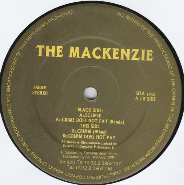 The Mackenzie — Eclipse / Crime Does Not Pay