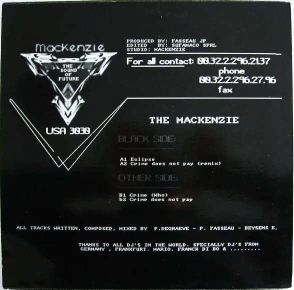 The Mackenzie — Eclipse / Crime Does Not Pay