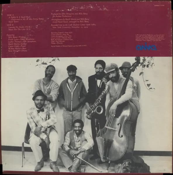 Billy Bang Sextet Featuring Frank Lowe — Sweet Space
