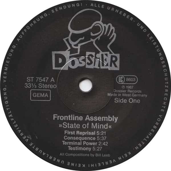 Front Line Assembly — State Of Mind