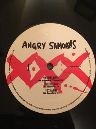 Angry Samoans — Yesterday Started Tomorrow