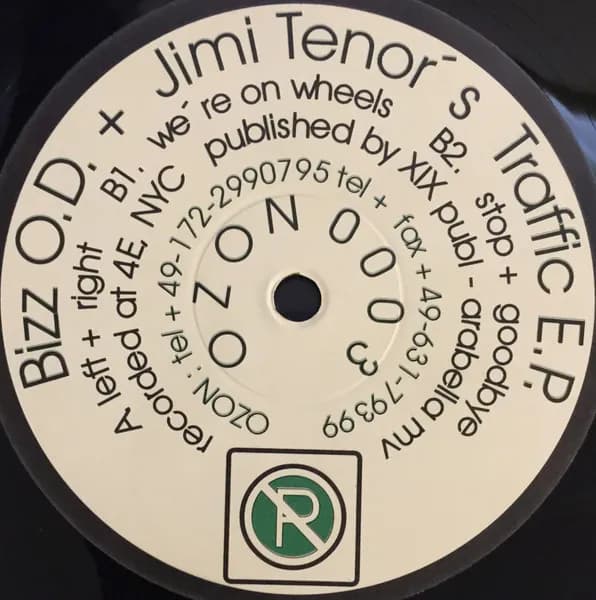 Bizz O.D. + Jimi Tenor — Traffic E.P.