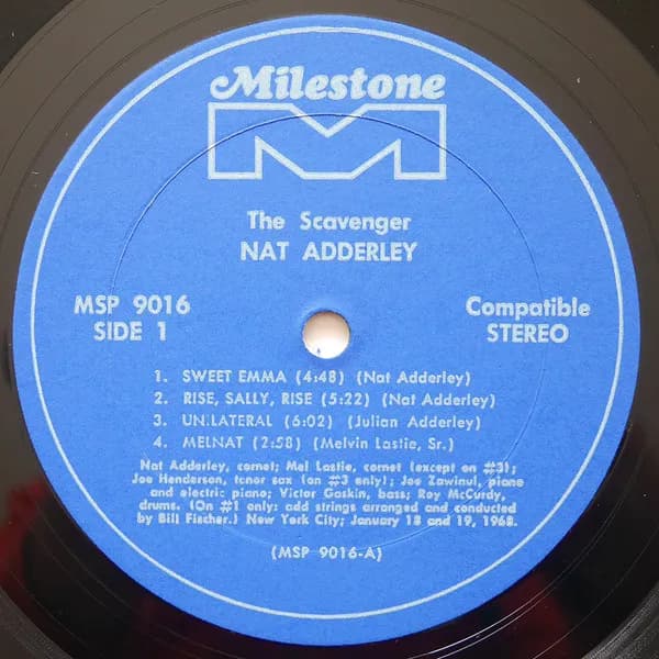 Nat Adderley — The Scavenger
