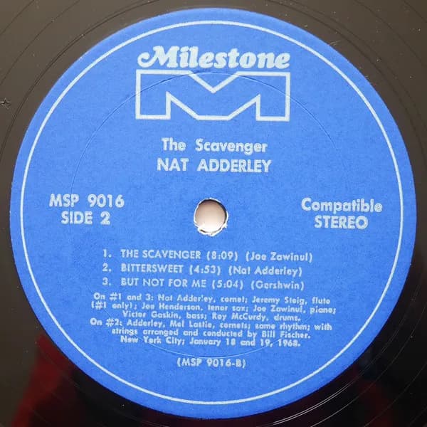 Nat Adderley — The Scavenger