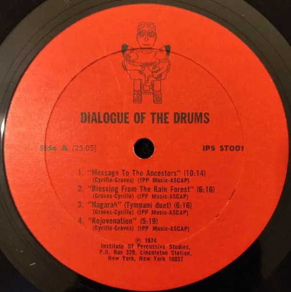 Andrew Cyrille \ Milford Graves — Dialogue Of The Drums