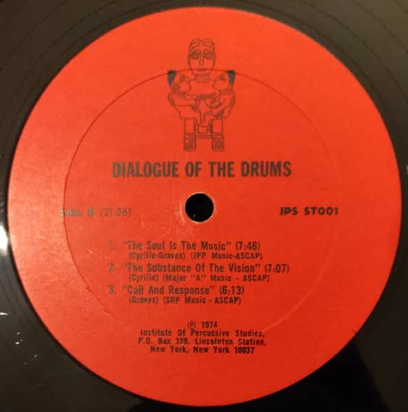Andrew Cyrille \ Milford Graves — Dialogue Of The Drums